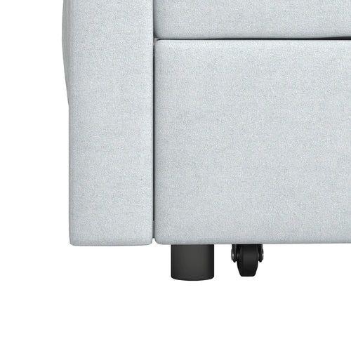 Loveseats Sofa Bed with Pull-out Bed and Adjustable Back