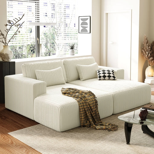 Corduroy Double Sofa Bed