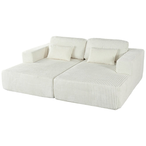 Corduroy Double Sofa Bed