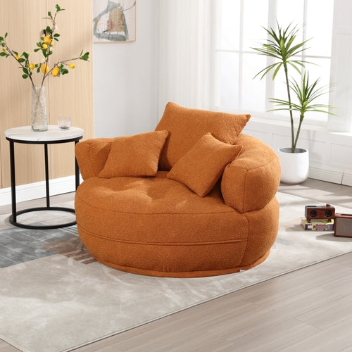 Chenille Sponge Single Sofa