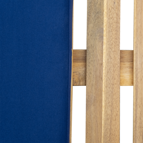 Acacia Wood Adjustable Backrest Outdoor Lounge Chair